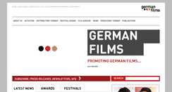 Desktop Screenshot of german-films.de